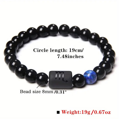 Pulsera de Protección con Signo del Zodiaco